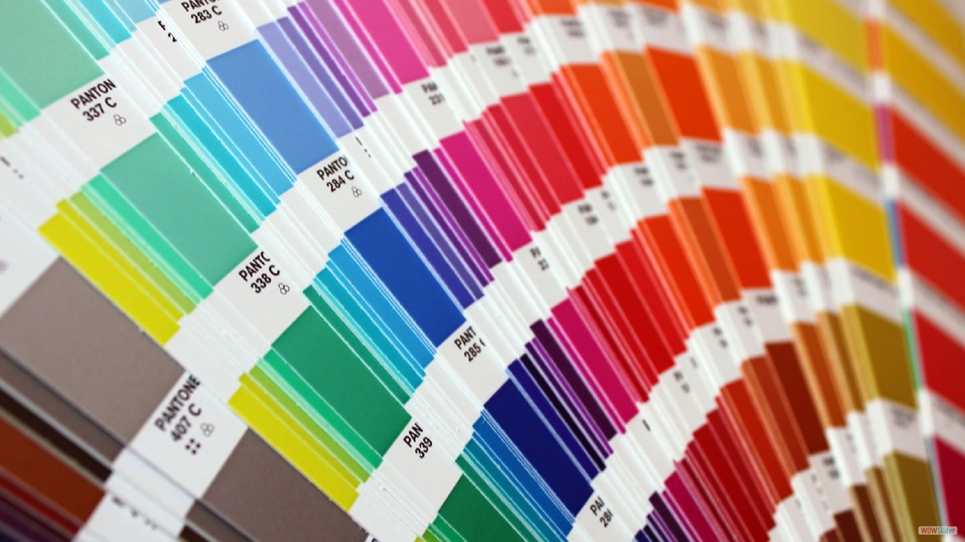 Pantone image carousel